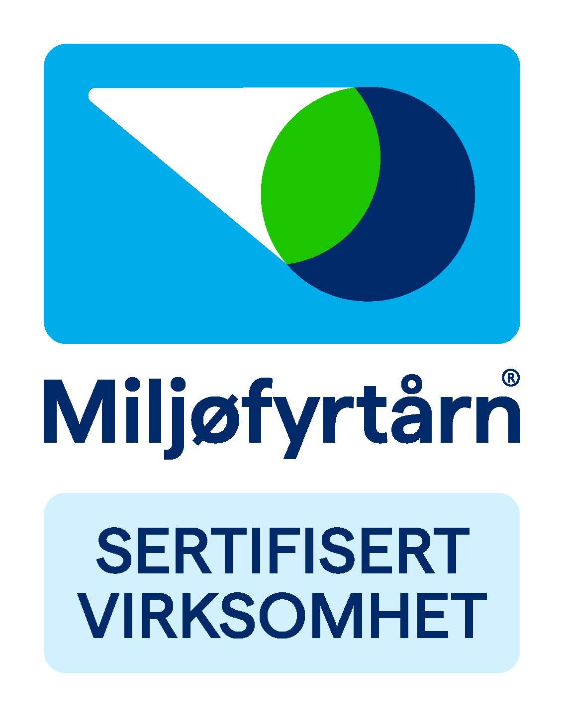Miljofyrtarn sertifisert virksomhet